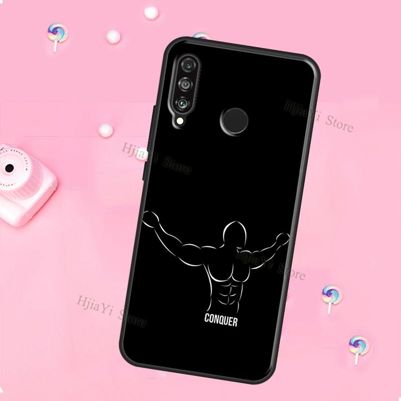 Bodybuilding Gym Fitness For Huawei Honor Magic 5 Lite X8 X9 X8a X9a 50 70 P20 P30 P40 P50 P60 Pro P Smart 2019 Case