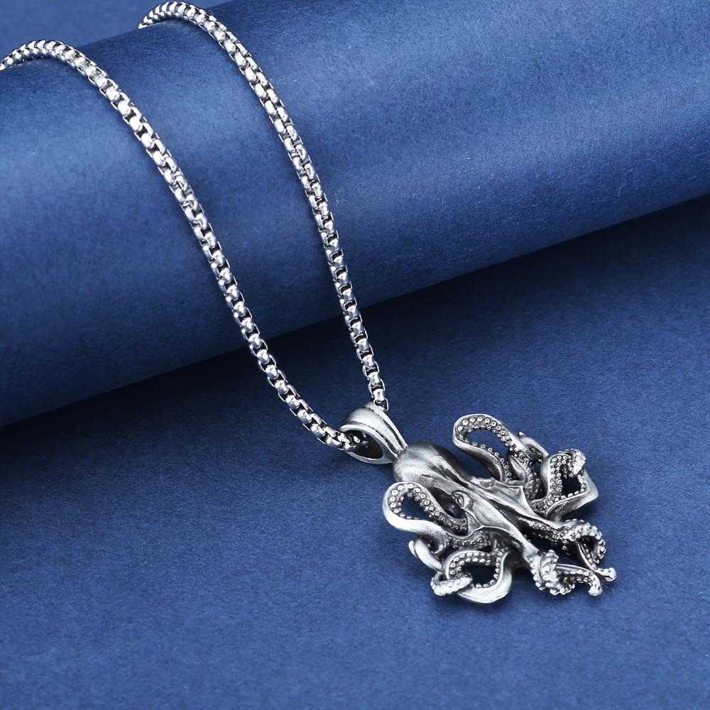 Fashion Trend Octopus Niche Luxury Necklace Pendant