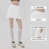 Gonna sportiva cool da donna finta due anti-luce gonna da yoga outdoor casual protezione solare con tasca pantaloncini da tennis