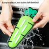 Drain Spatula Storage Mat Carrot Countertop Drain Pad New Pot Lid Mat