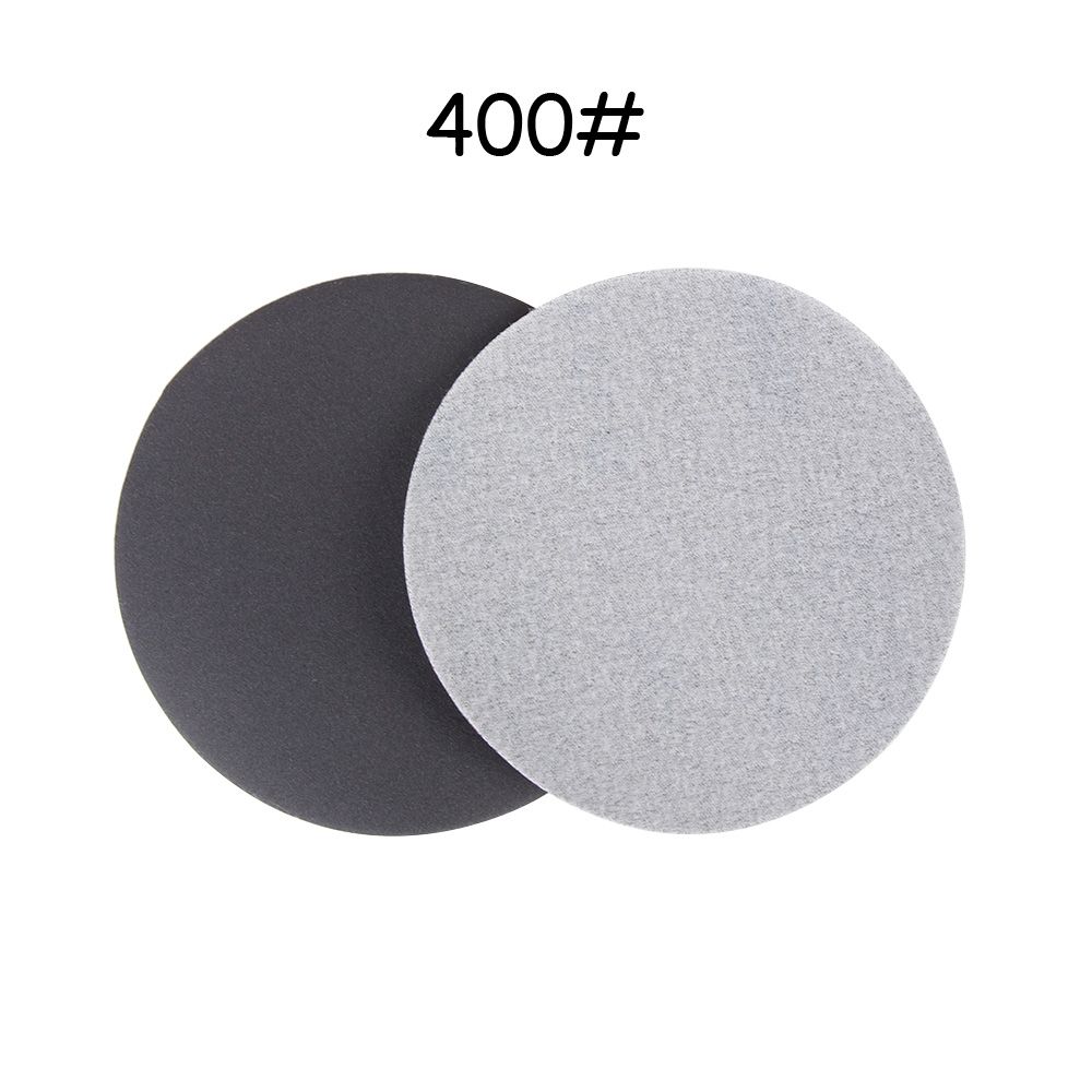 5/10/20Pcs Abrasive With Loop Wet or Dry Sandpaper Pads Sanding Disc 60 - 10000 Grit 5'' 125mm