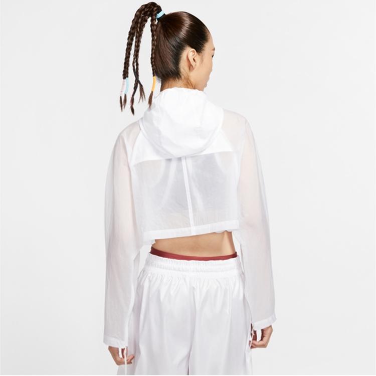 Nike Sportswear Woven Jacket Women Outerwear White CT0765-100
