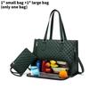 Sophisticated Pu Tote Bag With Inner Divider And Lunch Storage For Daily Commute