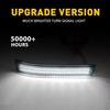 Passend für 2009-2014 Ford F-150 Getönte Sequenzielle LED Seitenspiegel Blinkerlicht EXV