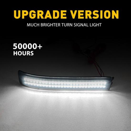 Passend für 2009-2014 Ford F-150 Getönte Sequenzielle LED Seitenspiegel Blinkerlicht EXV