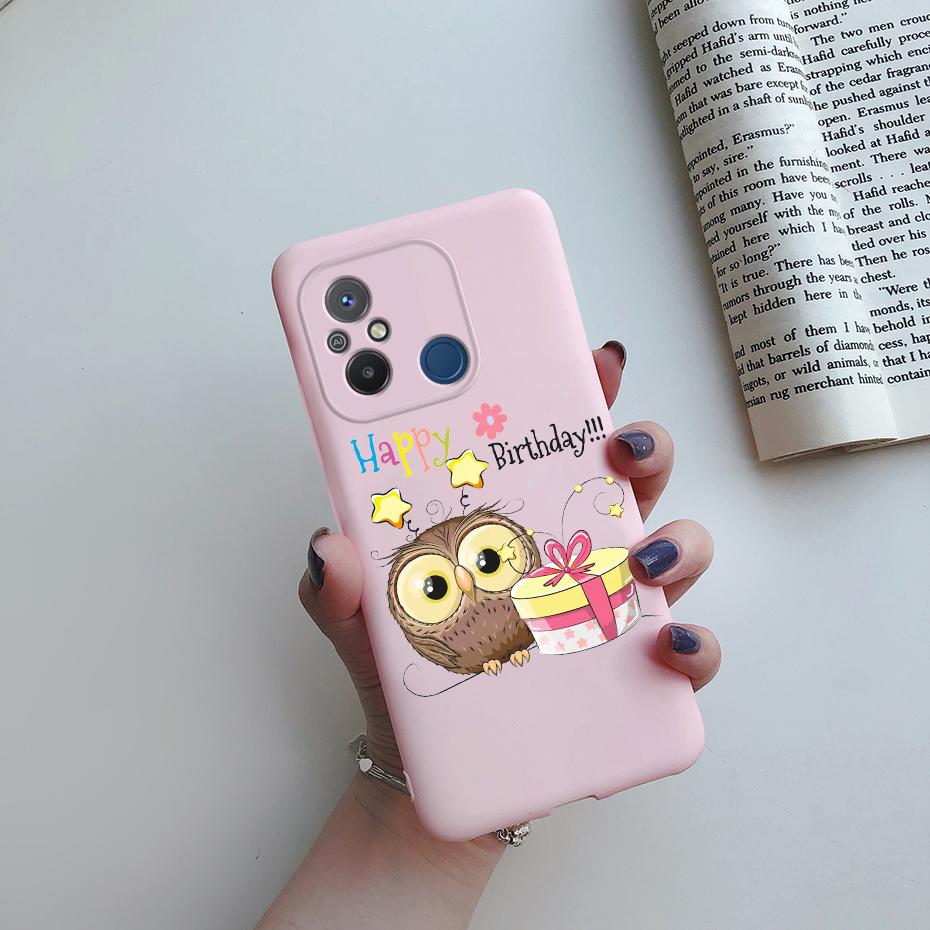For Xiaomi Redmi 12C Case Cute Love Heart Phone Case Bumper Back Shockproof Soft TPU Cover For Redmi 12C 12 C Case Fundas 6.71''