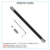 Carbon Fiber Extension Pole 1/4 Screw Selfie Stick 12mm Extended Rod for Gopro for DJI OSMO360 for Insta360 Camera FOV Mount 7