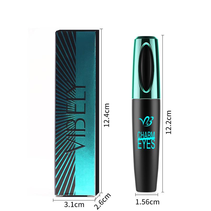 

VIBELY Thickening & Curling Mascara - Long-lasting, Smudge-proof, Slender Brush
