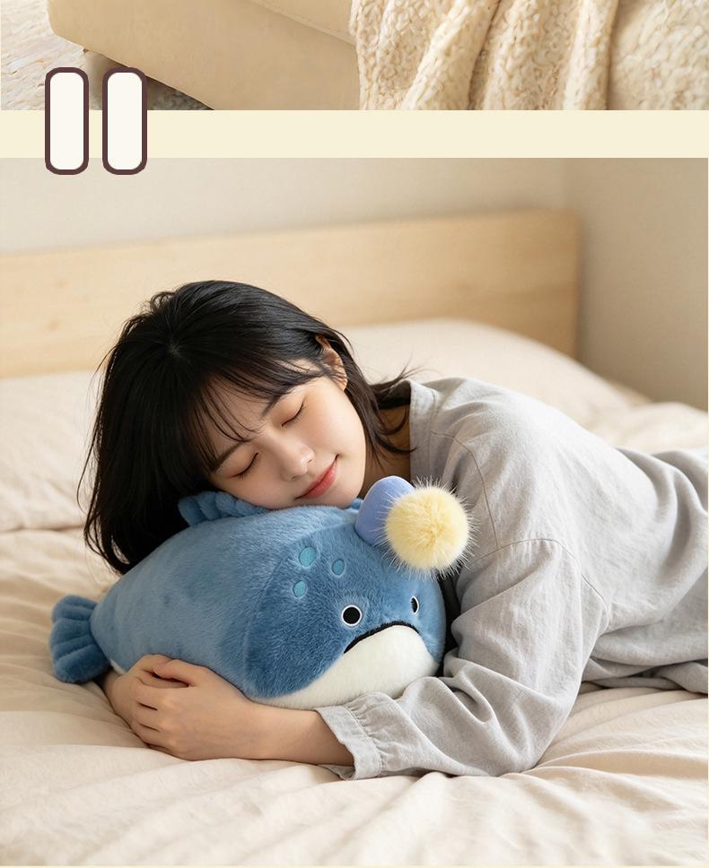 Cute Ocean Animal Plush Toy – Killer Whale & Crab Aquarium Souvenir