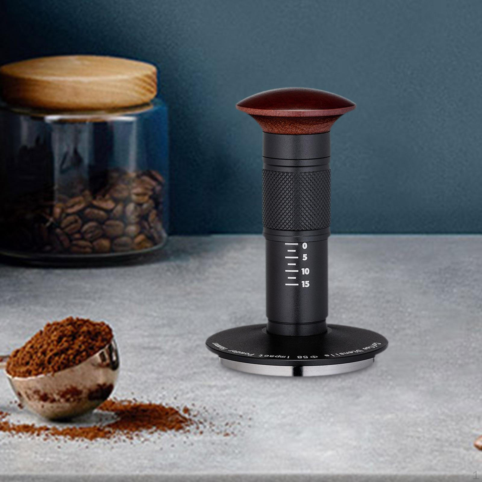 

Регулируемый темперамент для кофе, алюминиевая ручка, основание из нержавеющей стали для эспрессо для кухни отеля 51mm