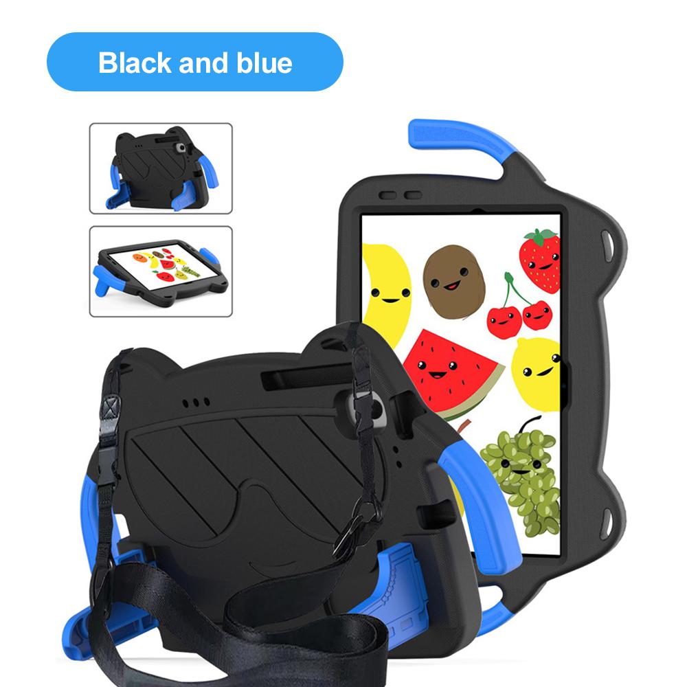 

Case For Samsung Galaxy Tab A11 A9 Plus 11 inch X216 A11 A09 A8 10.5 A7 Lite 8.7 S6 S5e 10.5 A7 T500 Kids EVA Handle Stand Cover Tab A7 Lite (2021) чорний