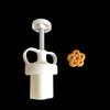 Hand Press Stamps Luck Blessing Knot Mooncake Mold Chinese Style Embossed Pattern Cookie Mold Plastic 3D Mung Bean Cake Mold