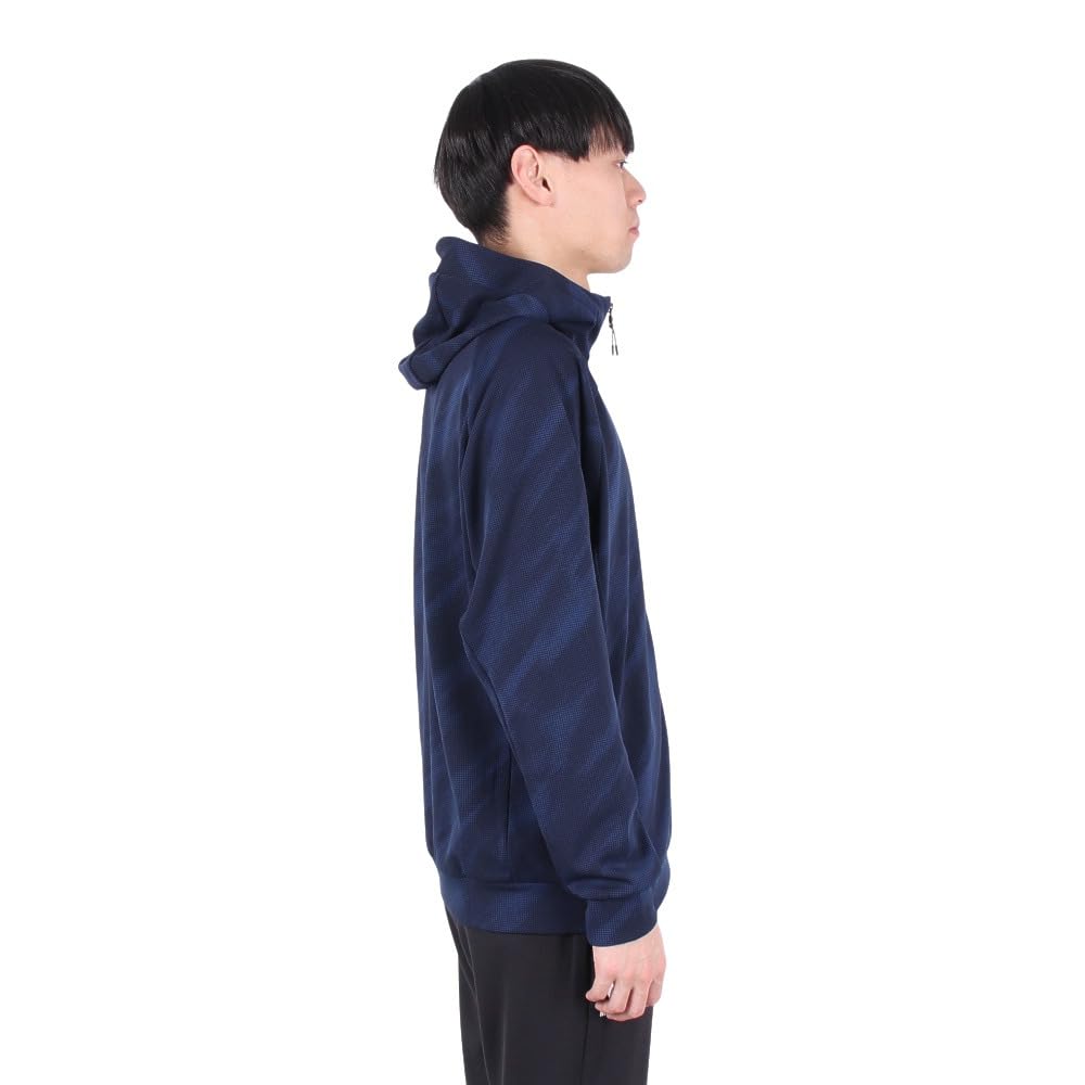 Descente SUNSCREEN All Over Pattern Graphic Jersey Full Zip Hoodie Cooling Function Stretch Jersey [Move Sports] Jersey/Cross Men's NV00(ST5SJG10M)