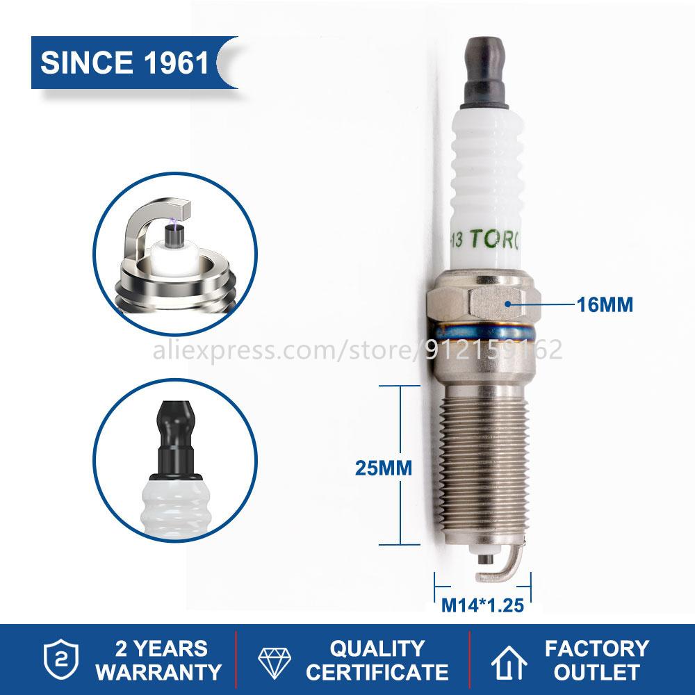 4pcs Original Torch Spark Plug Candle Replace Igntion System Model DK7RTC L7RTC E7C F6RTC 5K6RTC F9RC B8RC A7TC QH5RTC-13 E6TC