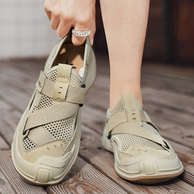 Summer Men's Sandals Fashion Outdoor Non Slip Platform Beach Slippers Breathable Casual Shoes for Men Fashion Designer Sandalias