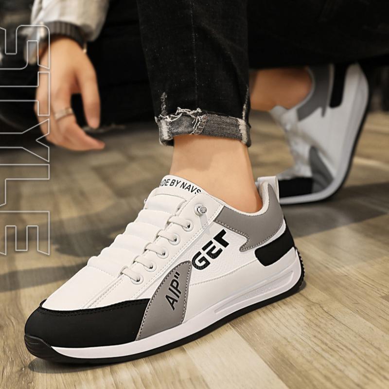 Men's Casual Sneakers, Forrest Gump Shoes, Slip-on Lightweight Running Shoes, Spring and Autumn White Shoes