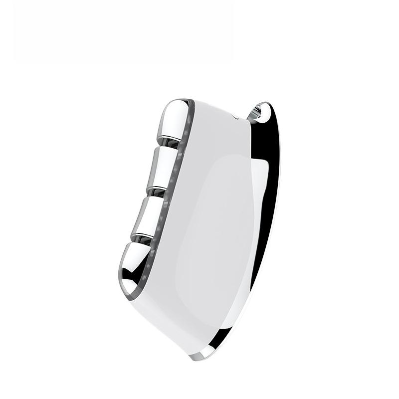 Introdução de Temperatura Constante Draga Corporal Escova Meridiana Microcorrente, Massageador Facial Inteligente, Placa de Raspagem Elétrica