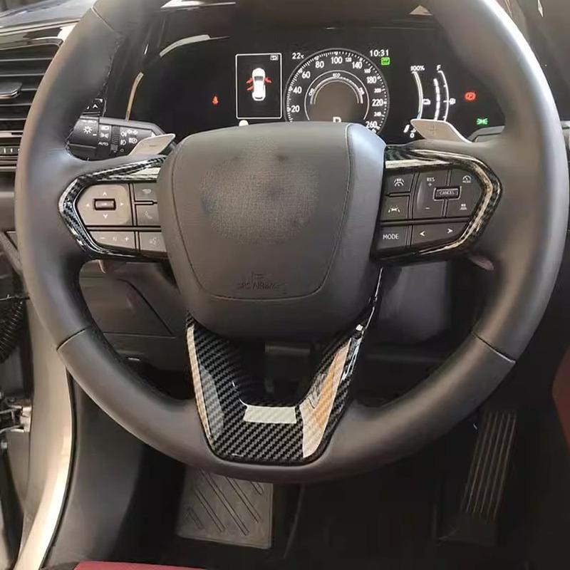 For Lexus NX 250 260 350h 350 F   2024 Car Steering Wheel Frame Covers Trim Auto Inner Accessories Decoration Sticker