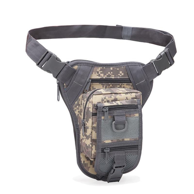 Waterproof Camouflage Tactical Leg & Waist Pack for Men and Women - Outdoor Sports & Mountaineering Bag