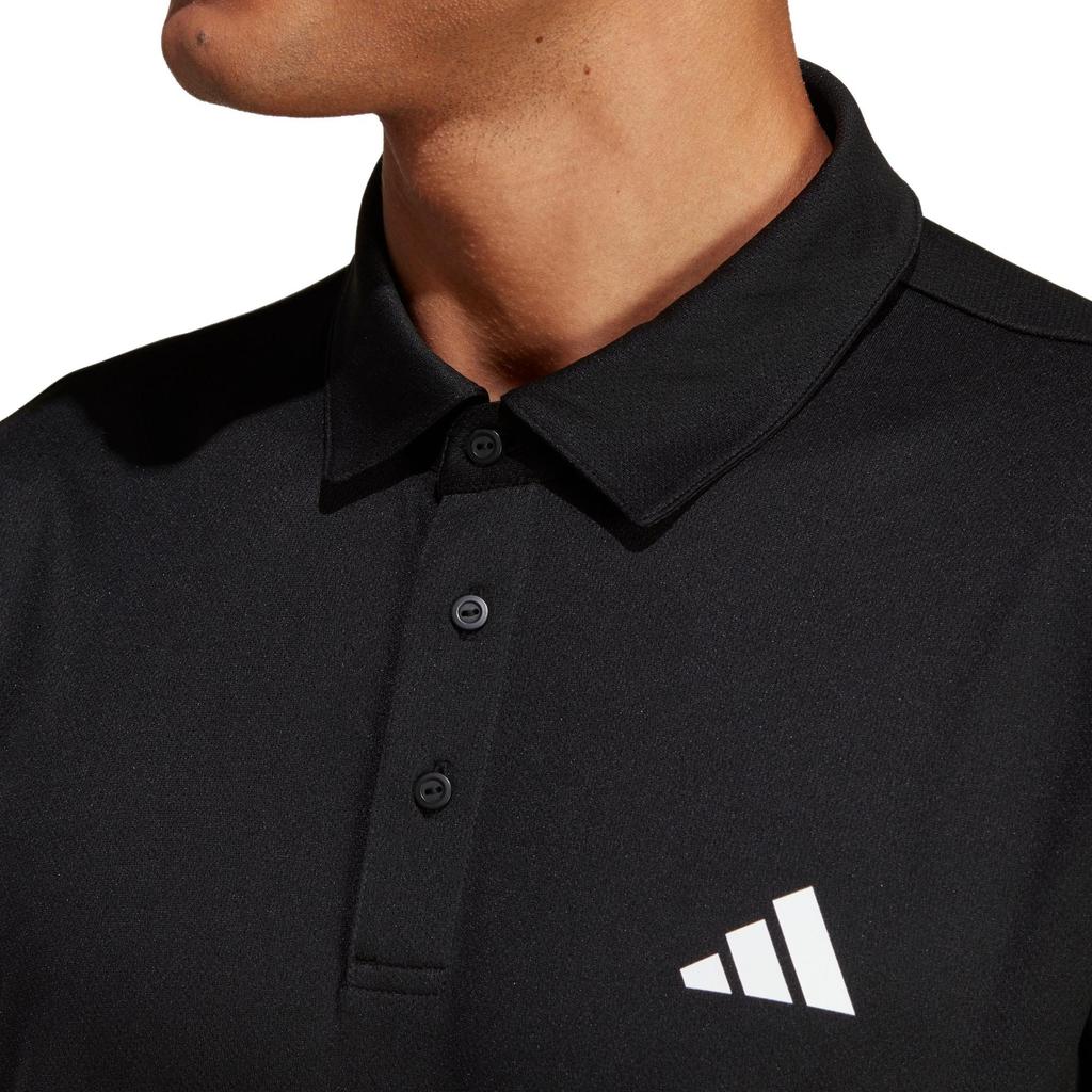 adidas Tennis Polo Shirt Men's Black HR8730