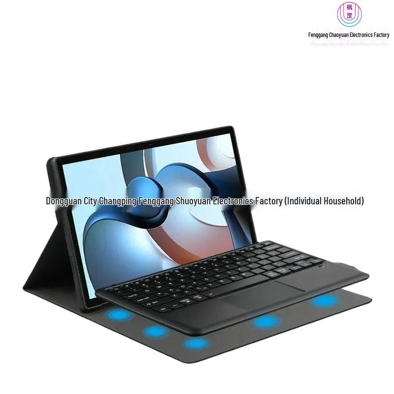 Compatible with OPPO Pad 4 Pro 13.2/OnePlus 12.1 Tablet Case & Russian Layout Bluetooth Keyboard
