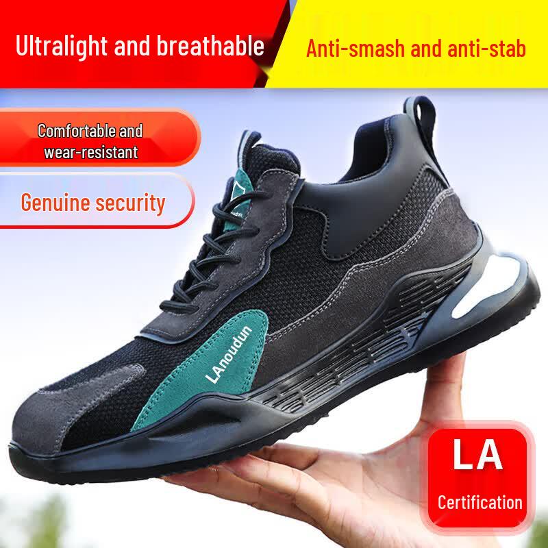 Lan oudun Men s D2095N Ultra-Light Safety Work Shoes