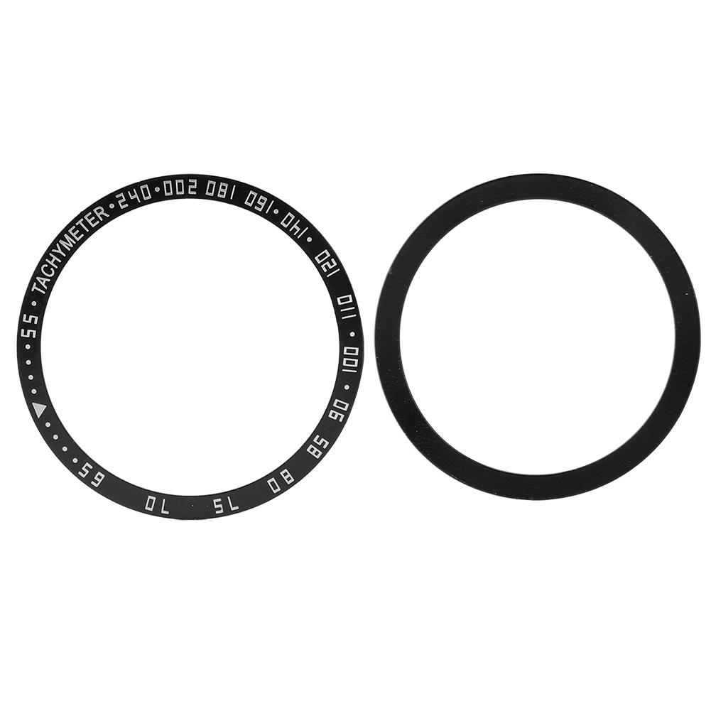 Metal Protection Ring Dial Decor Rim Bezel for Samsung S3 Galaxy Watch (For Galaxy watch46)