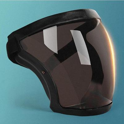 Maschera per saldatura con visiera super protettiva antiappannamento Casco trasparente antipolvere