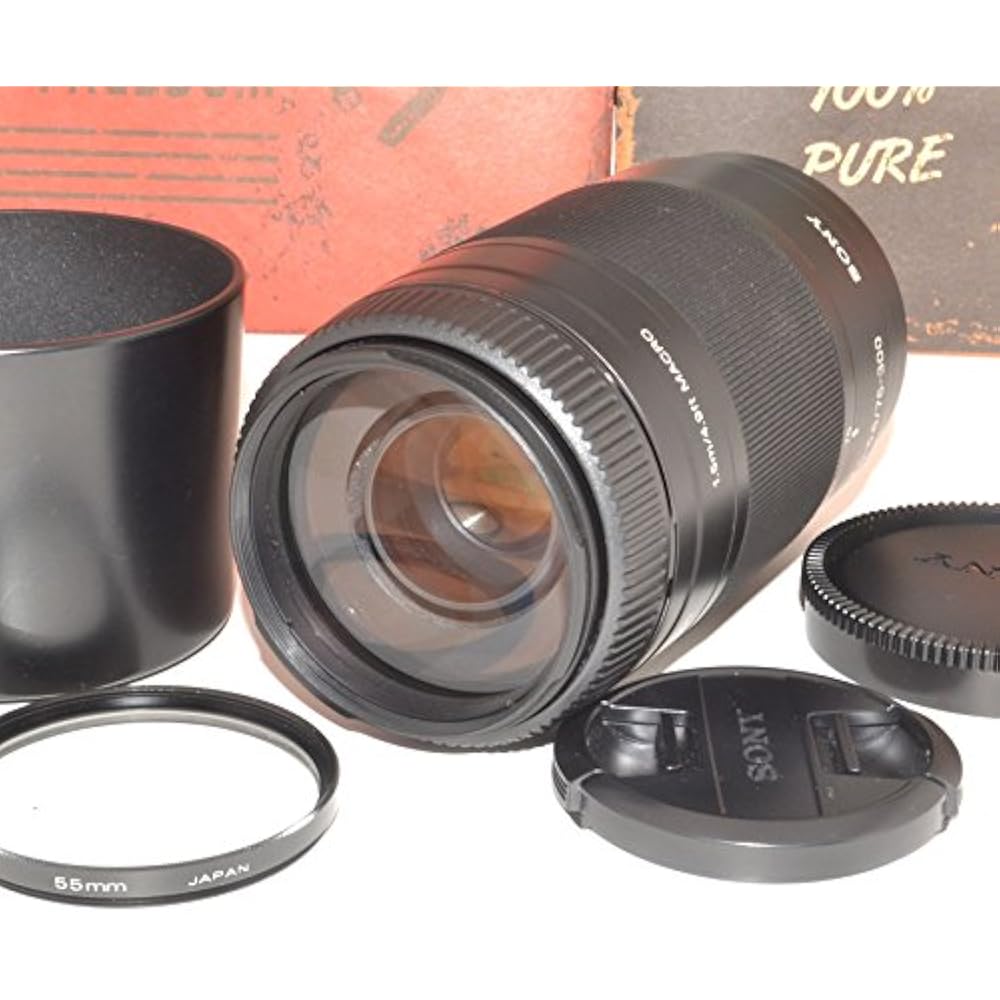 SONY Telephoto Zoom Lens 75-300mm F4.5-5.6 Full Size Compatible