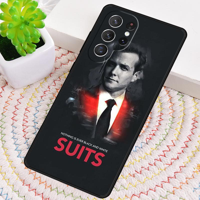 Suits TV Show TPU Phone Case For Samsung Galaxy note 10 pro S26 S25 S24 S23 S22 Ultra Plus S21 FE S20 Shockproof Cover