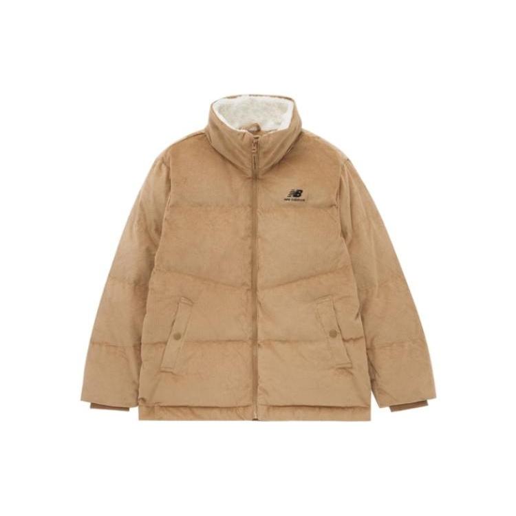 New Balance Goose Warm Down Jacket Asia Sizing Tan Men s 5PC44393-BEI S