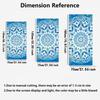 2Pcs Couple Matching King & Queen Beach Towels, Luxury Romantic Vacation Beach Towel Sets For Him And Her