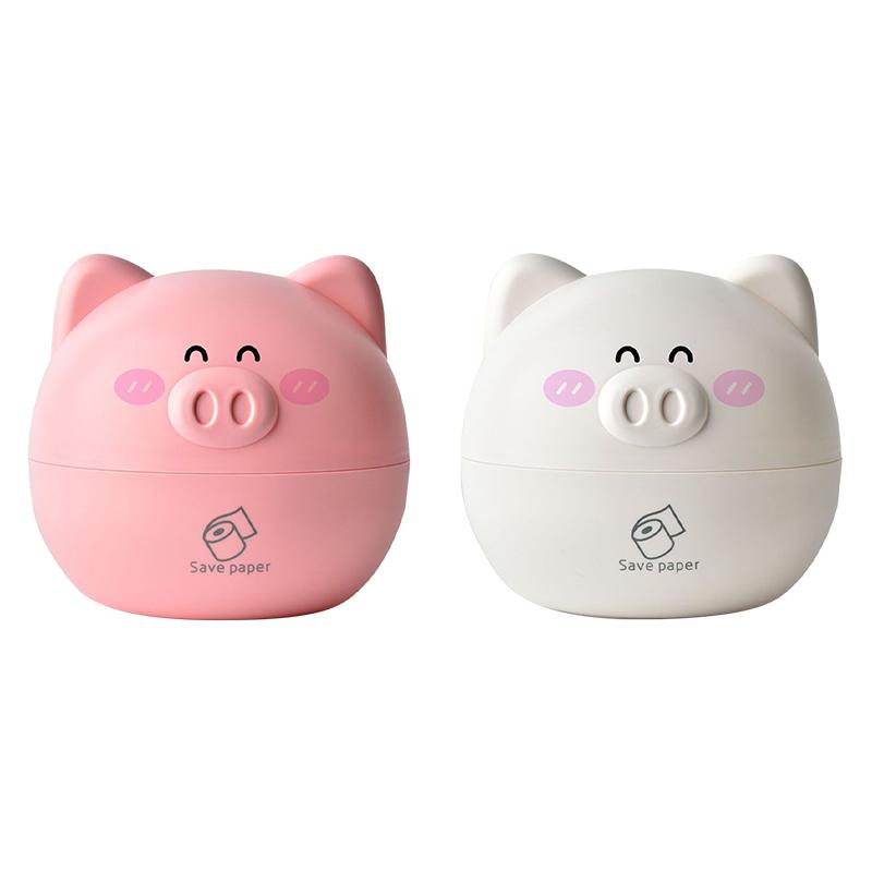 Home Storage Kitchen Tissue Box Animal Shape Restaurant Pig Napkin Tube Desktop Decorative Tissue Cover Child Gift