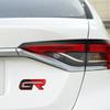 1Pc Car GR Logo Emblem Badge Stickers Decals Labeling For GR Sport Gazoo Racing Yaris Corolla Hilux Supra C-HR 86 Accessories
