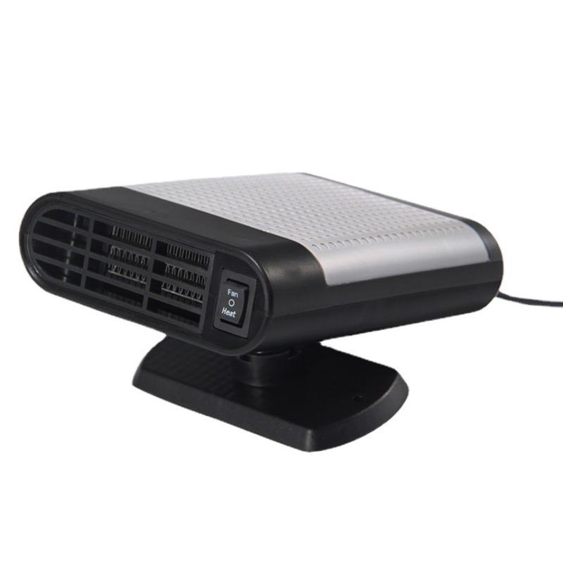 

Вентилятор отопителя автомобиля 12 В/вентилятор охлаждения Вентилятор отопителя автомобиля 2-в-1 размораживатель автомобиля, быстрый нагрев, электрический вентилятор отопителя для автомобилей, портативный 15*11*7cm серый/чёрный