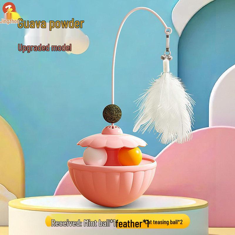 Интерактивная игрушка-неваляшка для кошек