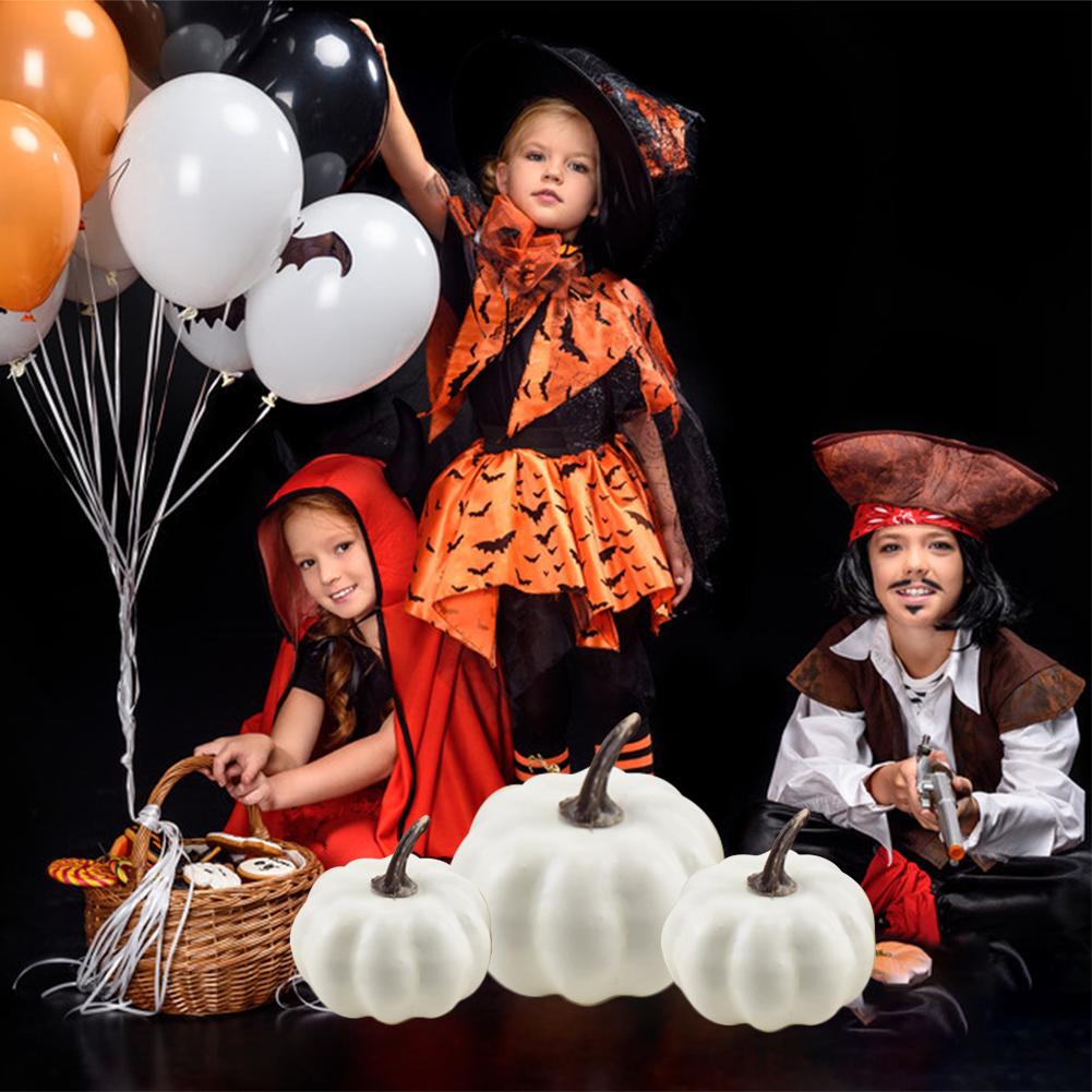 Buy 12pcs Artificial White Pumpkin Ornament Photography Shooting Diy Props For Thanksgiving Halloween Decoration At Affordable Prices Free Shipping Real Reviews With Photos Joom