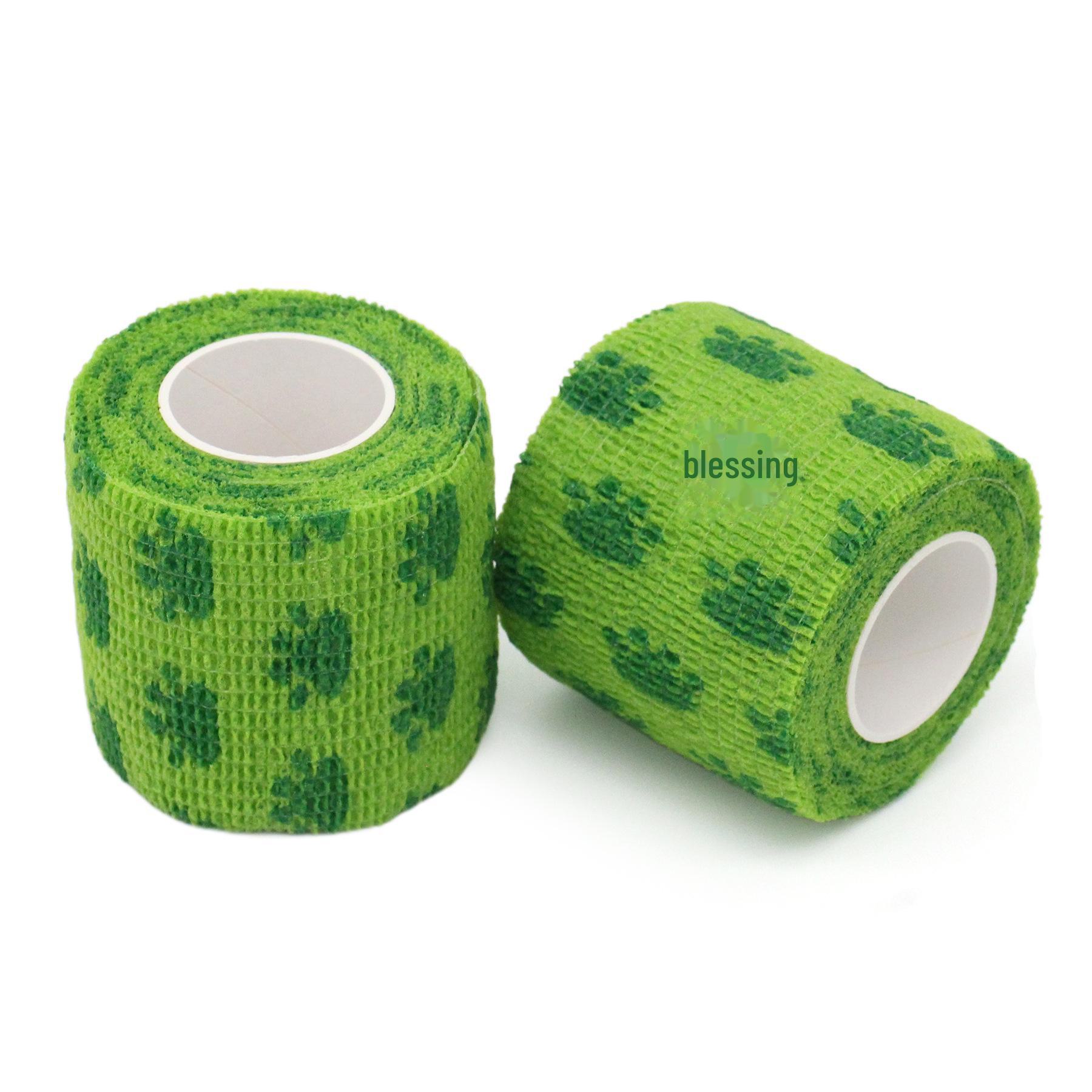 

Самоклеюча пов язка для тварин: Ручний, нетканий, легкий і дихаючий захист для собак і котів від бруду на вулиці. 5.0cm*4.5m grass зелений колір