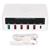 USB Fast Charging Station Wireless Multi Port 6 Ports 50W USB Fast Charging Station 100‑240V