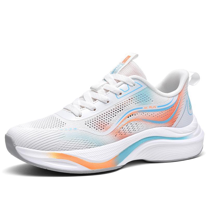 Summer Hollow Breathable Running Shoes Carbon Board Sports Shoes Men's Shoes Professional Racing Marathon Running Shoes High School Entrance Exami