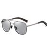 Metallrahmen Photochrome Polarisierte Sonnenbrille Anti Glare Bunte Autofahren Angeln Radfahren Brille UV400 Outdoor Zubehör
