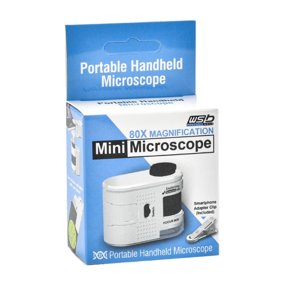 80x Magnification Microscope for Kids Educational Toy