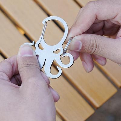 Carabiner Keychain Clip Set Organizer Easily Add and Remove Sturdy for More Keys Key Rack