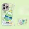 Summer Soda Stand Suitable for Apple 13promax Mobile Phone Case 16 Feather Yarn Without Frame 15 Ultra-thin Anti-fall 14 Hard