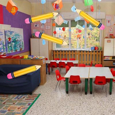 Giant Large Inflatable Pencil Balloon Birthday Party Hanging Classroom Decoration Back To School Graduation Decor For Room Prop