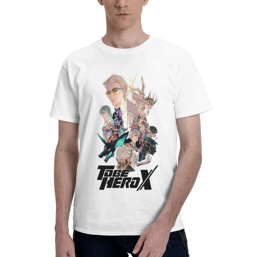 Men Womens TShirts To Be Hero X Anime Humorous Pure Cotton Tees Short Sleeve T Shirt Crew Neck Clothes Gift