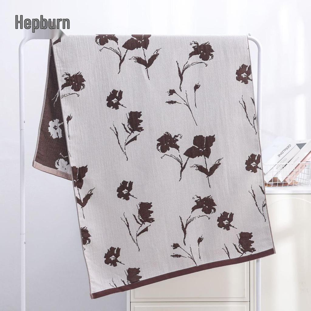 Pure Cotton Multi-Layer Gauze Blanket & Towel - Extra Large, Multipurpose use for Bath, Sofa, or Nap.