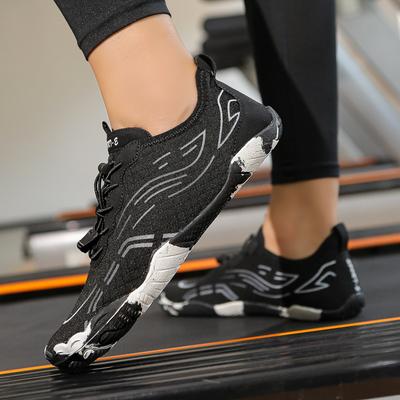 New Creek Shoes Men's Couple Outdoor Swimming Wading Shoes Breathable Beach Shoes Five-finger Shoes Women