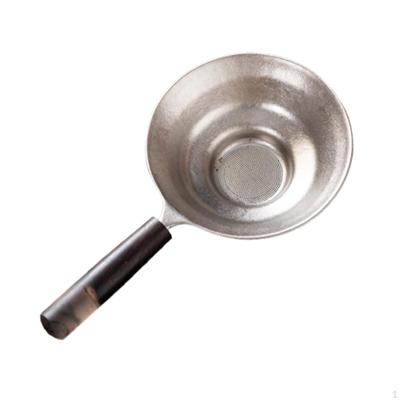 Tea Filter Stainless Steel Household Reusable with Handle Leak for Juice Strainer