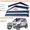 Suitable for 20-23 Land Rover Defender Rain and Shine Door Rain Brow Side Window Deflector Exterior Modification